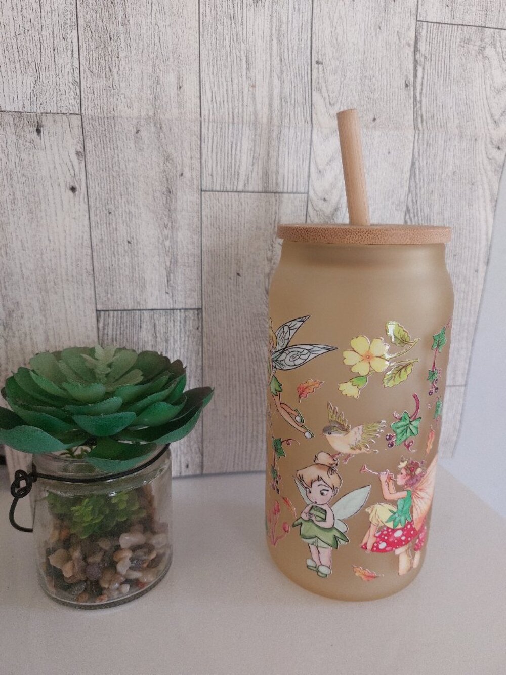 CLASSIC CAN GLASS TUMBLER TINKERBELL